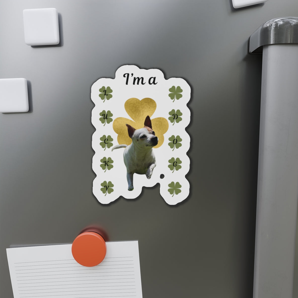 Lucky Dog Die-Cut Magnets SP25 - 0003