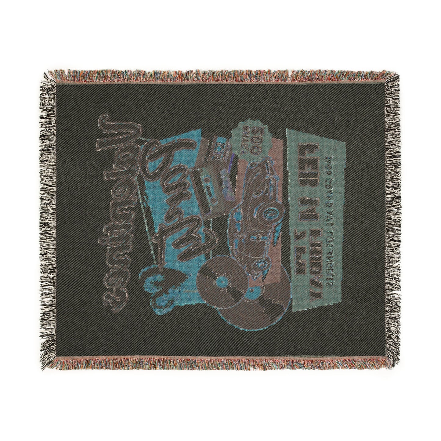 Valentines Day Party Woven Blanket VD25 - 0023