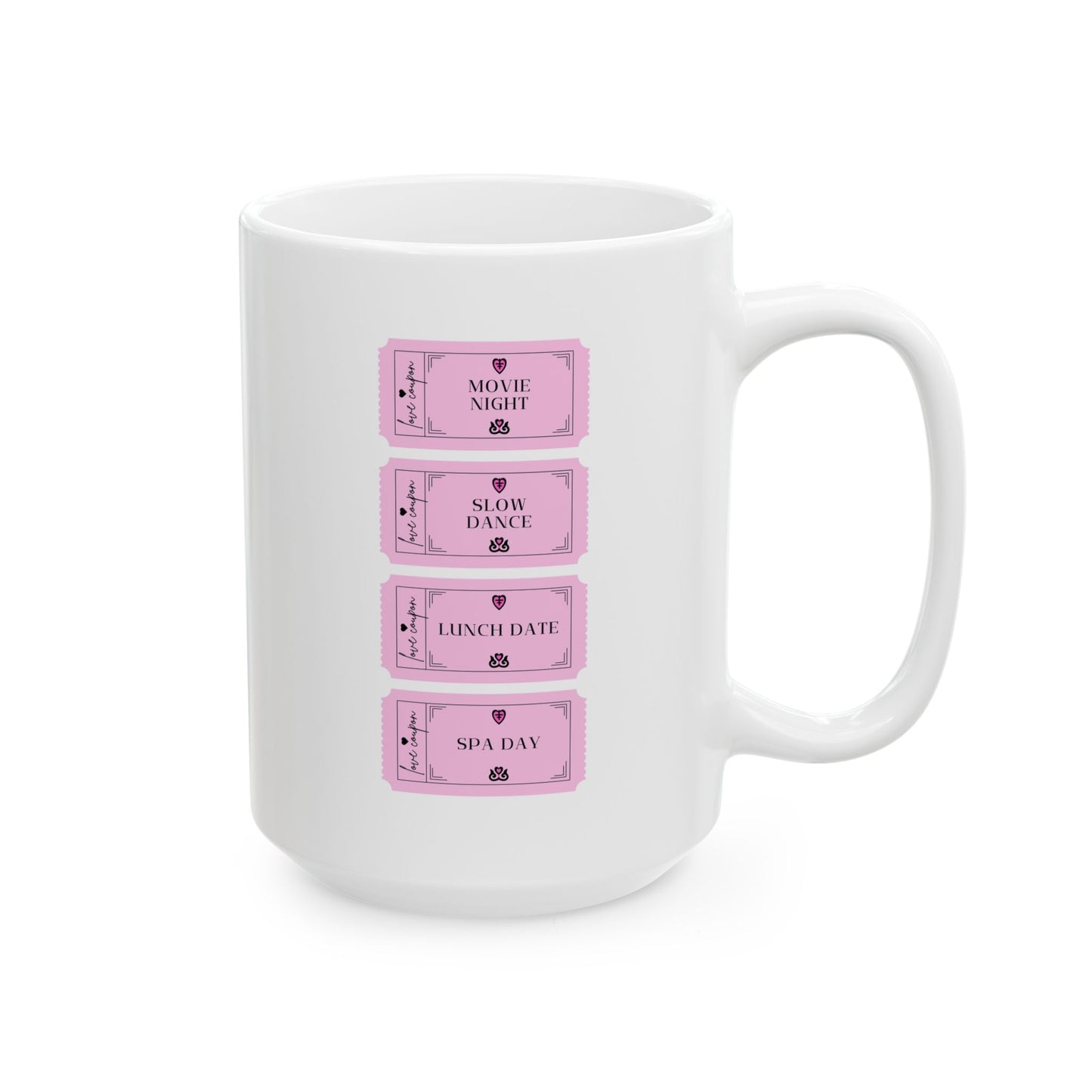 Valentine's IOU Ceramic Mug, (11oz, 15oz) VD25 - 0008