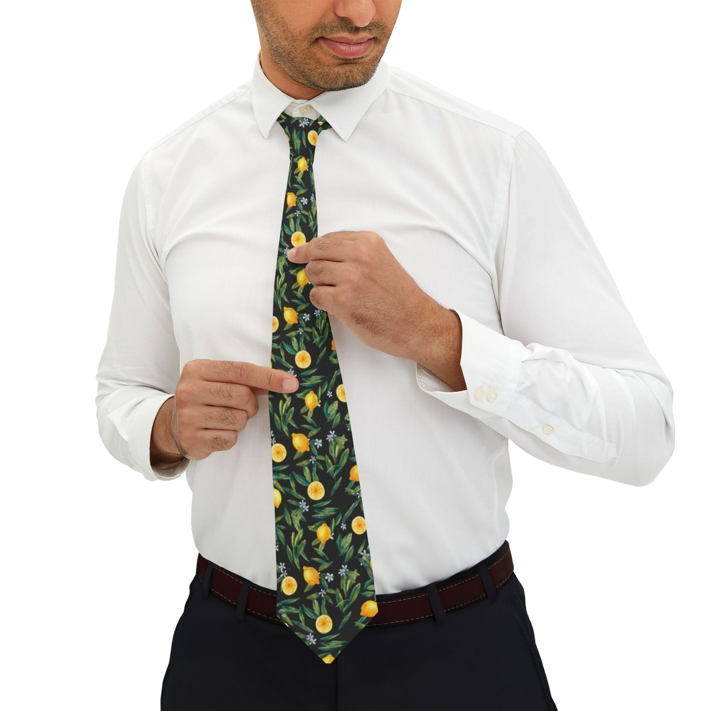 Lots of Lemons Necktie T25 - 0001
